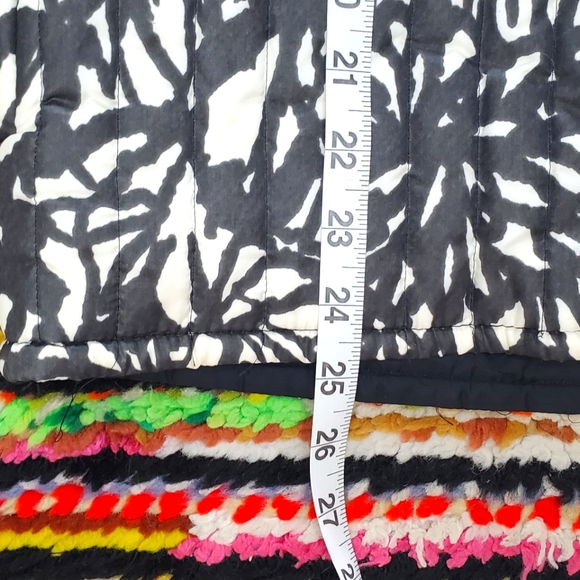 VTG Juniorite New York Abstract Quilted Winter Women's KIDS XS/S Jacket - Picture 8 of 15